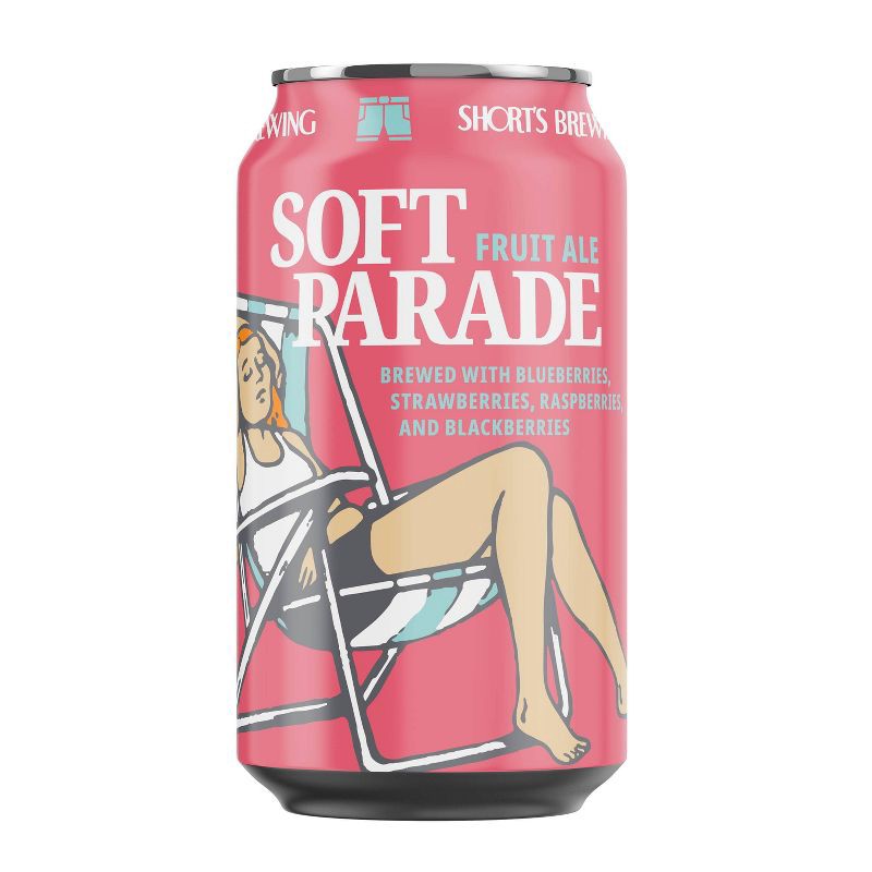 slide 4 of 5, Short's Brew Short's Soft Parade Fruit Ale Beer - 6pk/12 fl oz Cans, 6 ct; 12 fl oz