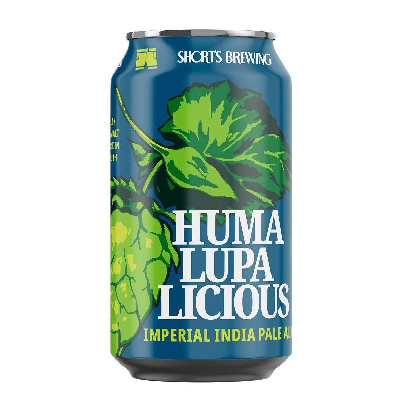 slide 3 of 5, Short's Brew Short's Huma Lupa Licious IPA Beer - 6pk/12 fl oz Cans, 6 ct; 12 fl oz