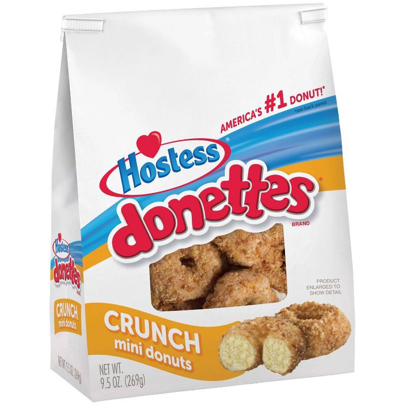 slide 8 of 13, Hostess Crunch Donettes - 9.5oz, 9.5 oz