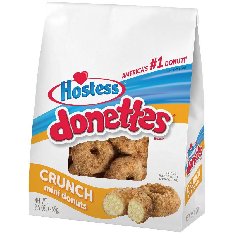 slide 10 of 13, Hostess Crunch Donettes - 9.5oz, 9.5 oz