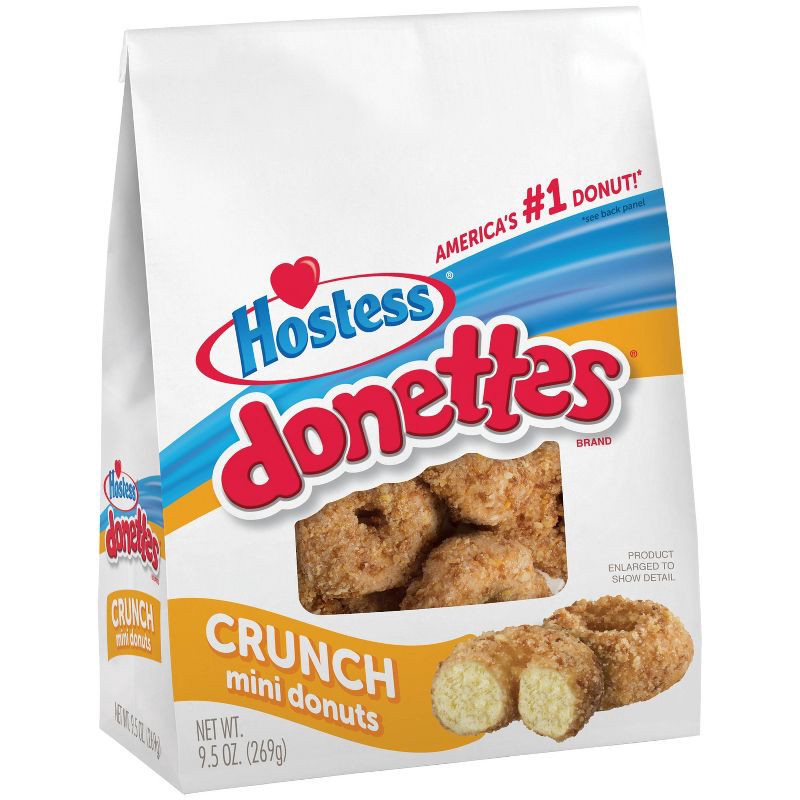 slide 11 of 13, Hostess Crunch Donettes - 9.5oz, 9.5 oz