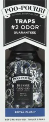 Poo-Pourri Before-You-Go Royal Flush Eucalyptus & Spearmint Toilet Spray 2 oz