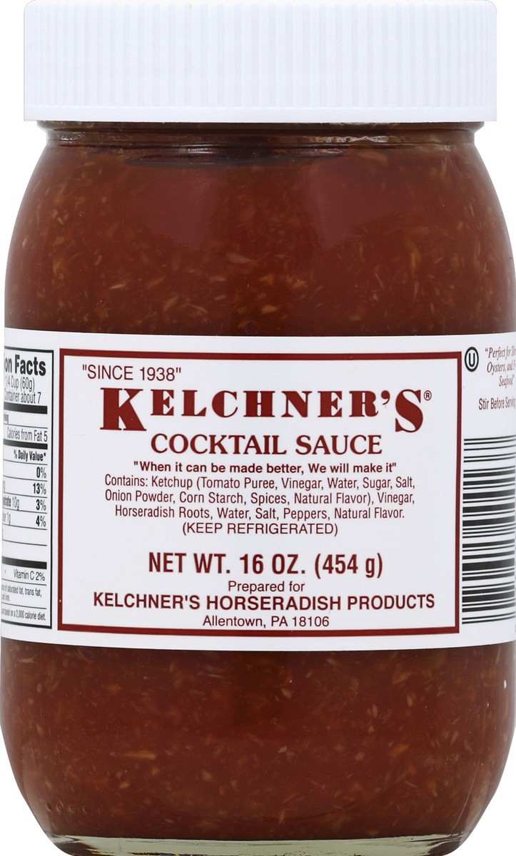 slide 5 of 6, Kelchner's Cocktail Sauce, 16 oz