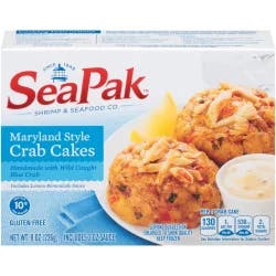 SeaPak Maryland Style Crab Cakes 8 oz. Box