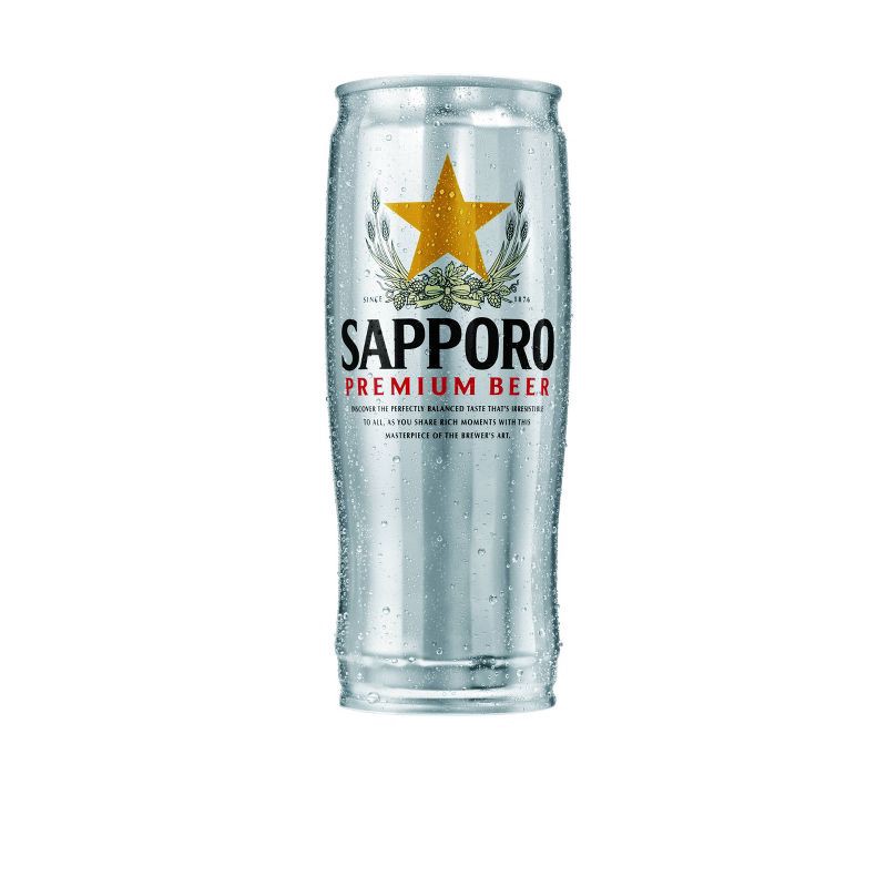slide 1 of 2, Sapporo Premium Beer - 22 fl oz Can, 22 fl oz