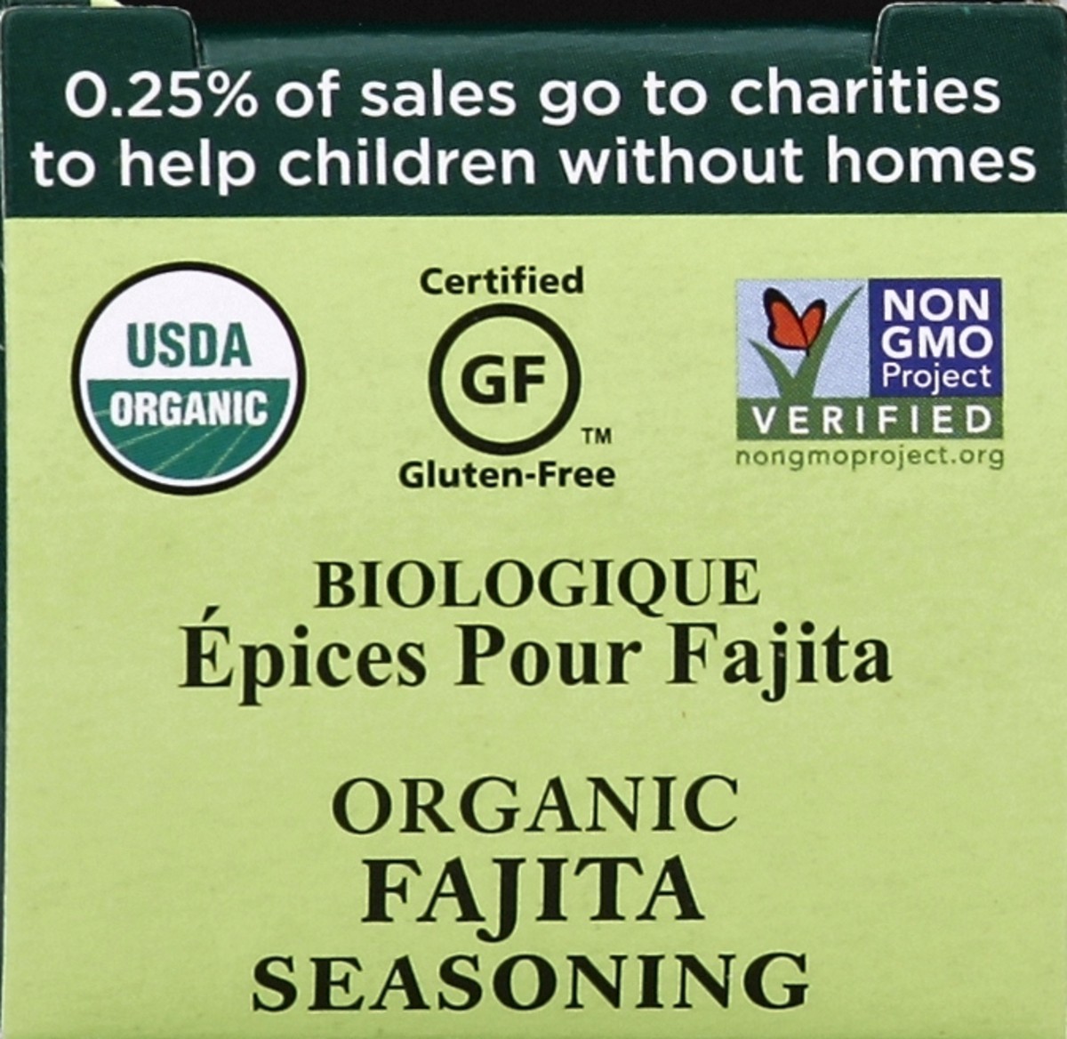 slide 2 of 4, Spicely Organic Spices Fajita Seasoning 0.4 oz, 0.4 oz