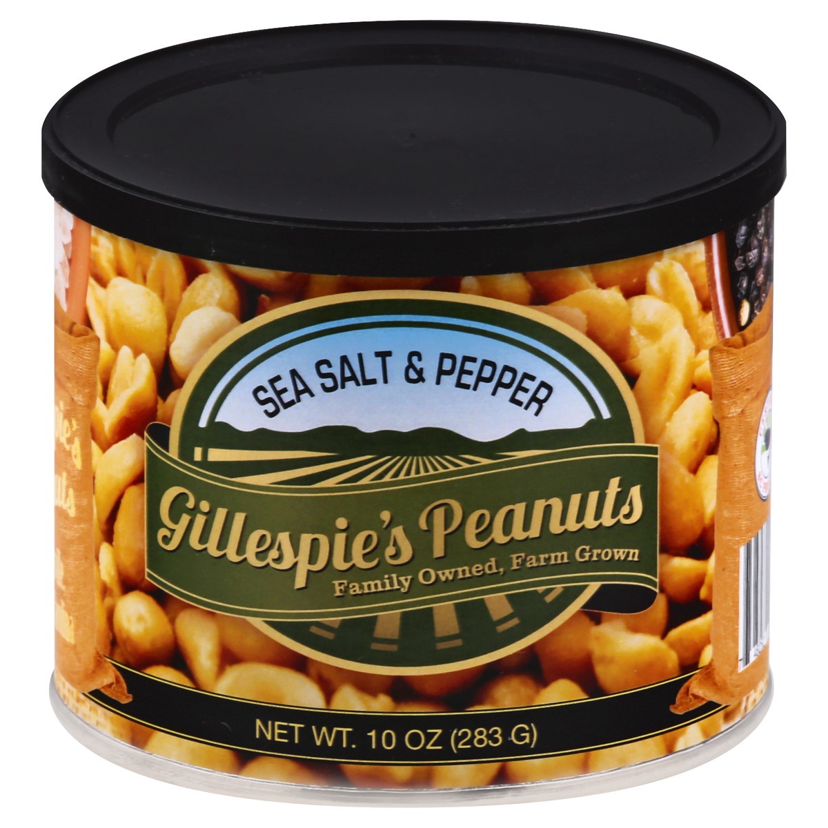 slide 8 of 13, Gillespies Peanuts Gillepsies Sea Salt & Pepper Peanuts, 10 oz