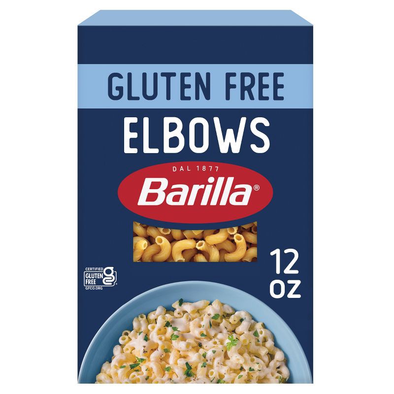 slide 1 of 8, Barilla Gluten Free Elbows Pasta - 12oz, 12 oz