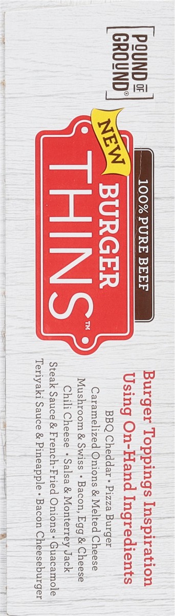 slide 11 of 11, Pound of Ground Patties, 80/20, 6 ct