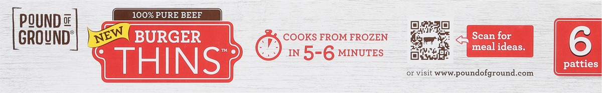 slide 5 of 11, Pound of Ground Patties, 80/20, 6 ct