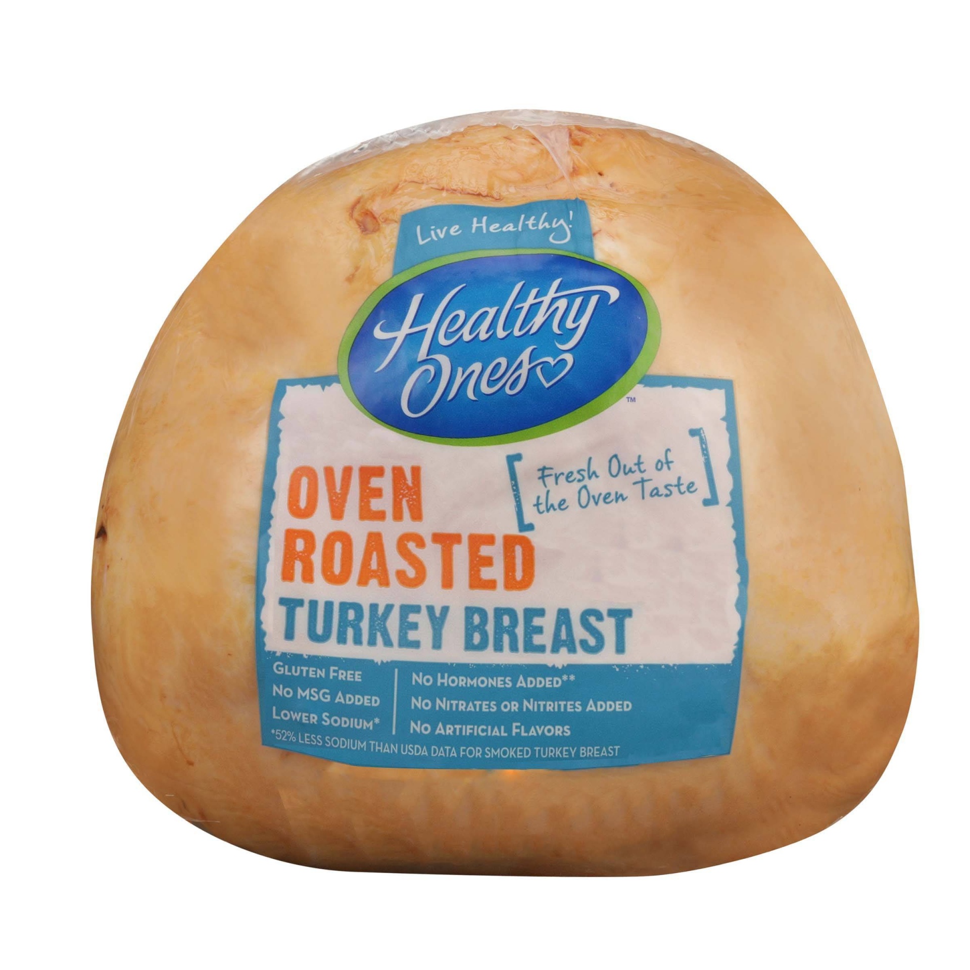 slide 1 of 1, Healthy Ones Oven Roasted Turkey Breast - Deli Fresh Sliced, per lb