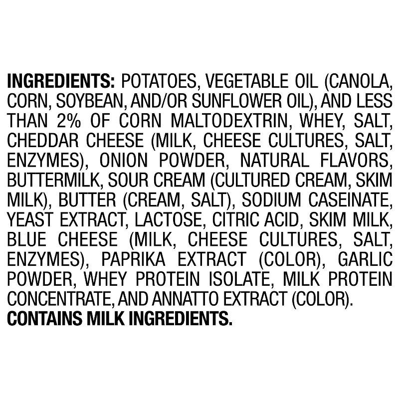 slide 7 of 7, Lay's Cheddar & Sour Cream Flavored Potato Chips - 7.75oz, 7.75 oz