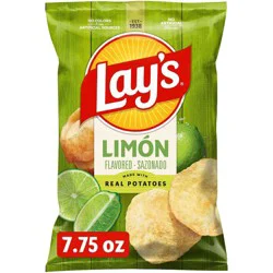 Lay's Limón Flavored Potato Chips - 7.75oz