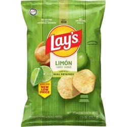 Lay's Limón Flavored Potato Chips - 7.75oz