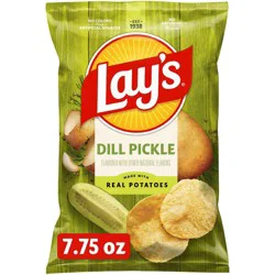 Lay's Dill Pickle Flavored Potato Chips - 7.75oz