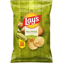 Lay's Dill Pickle Flavored Potato Chips - 7.75oz