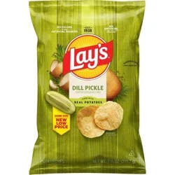 Lay's Dill Pickle Flavored Potato Chips - 7.75oz