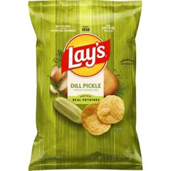 Lay's Dill Pickle Flavored Potato Chips - 7.75oz