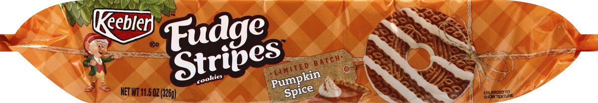 slide 4 of 6, Keebler Fudge Shoppe Cookies Pumpkin Spice, 11.5 oz