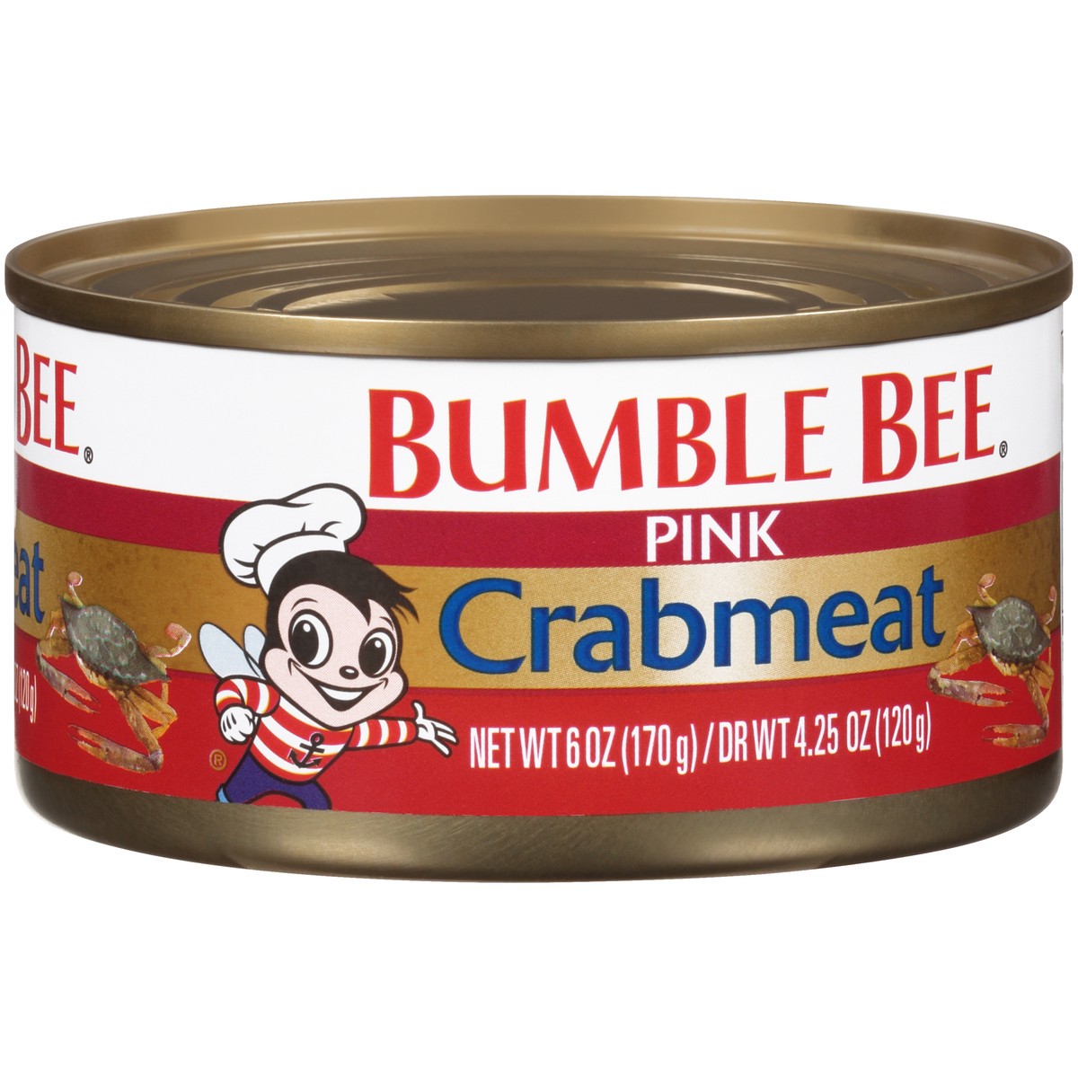 slide 7 of 11, Bumble Bee Pink Crabmeat EA, 6 oz