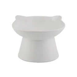 Meijer Ceramic Elevated Cat Dish