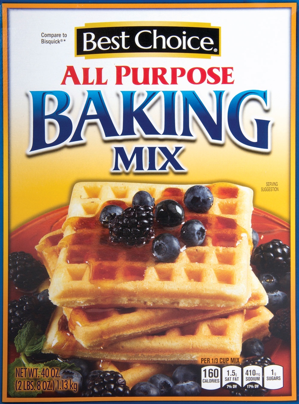 slide 1 of 1, Best Choice All Purpose Baking Mix, 40 oz