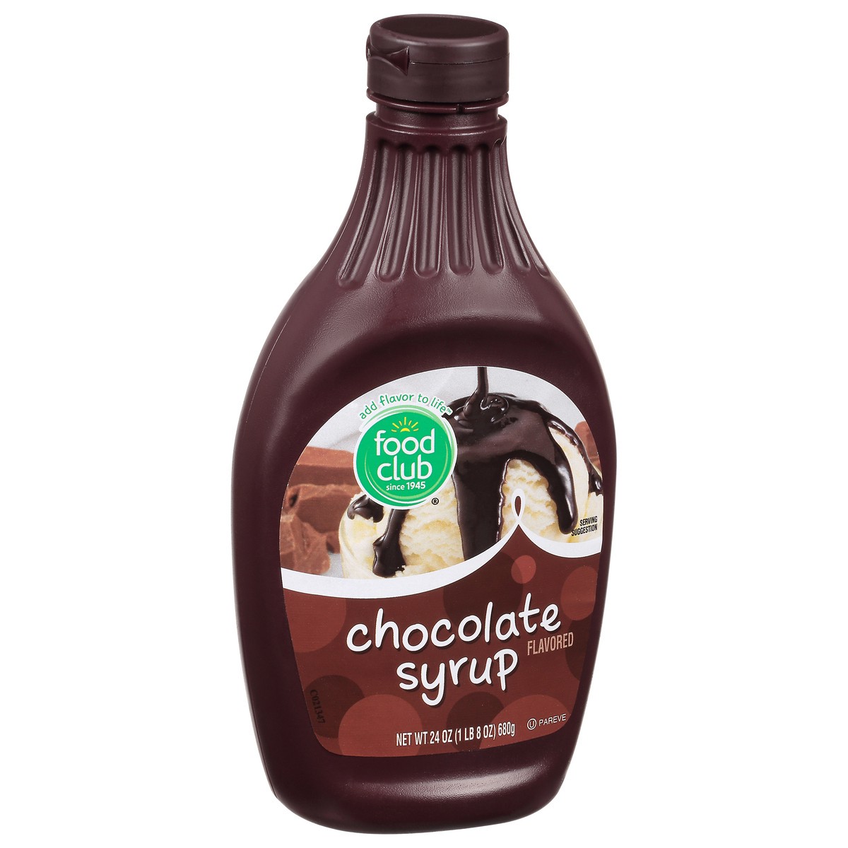 slide 2 of 9, Food Club Chocolate Flavored Syrup, 24 oz