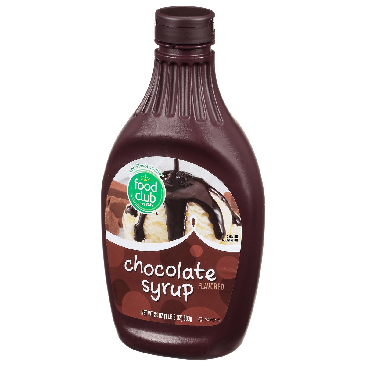 slide 3 of 9, Food Club Chocolate Flavored Syrup, 24 oz