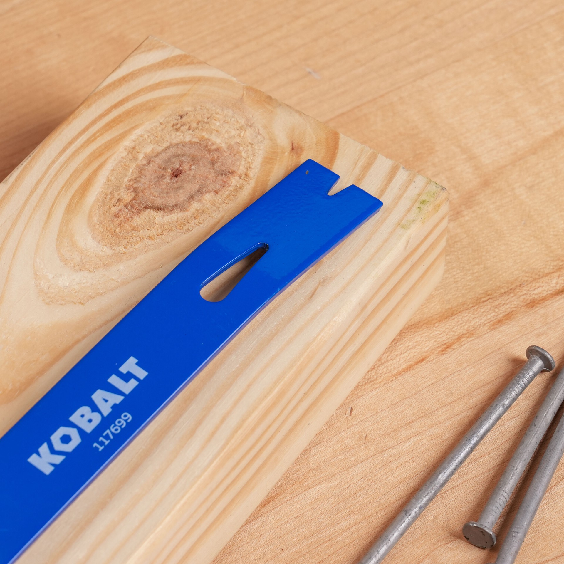 slide 6 of 6, Kobalt 7-in High carbon steel Pry bar, 1 ct