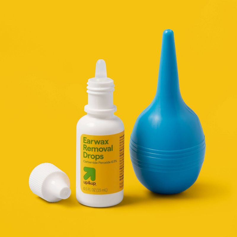 slide 2 of 5, Ear Wax Removal Kit - 0.5oz - up&up™, 0.5 oz