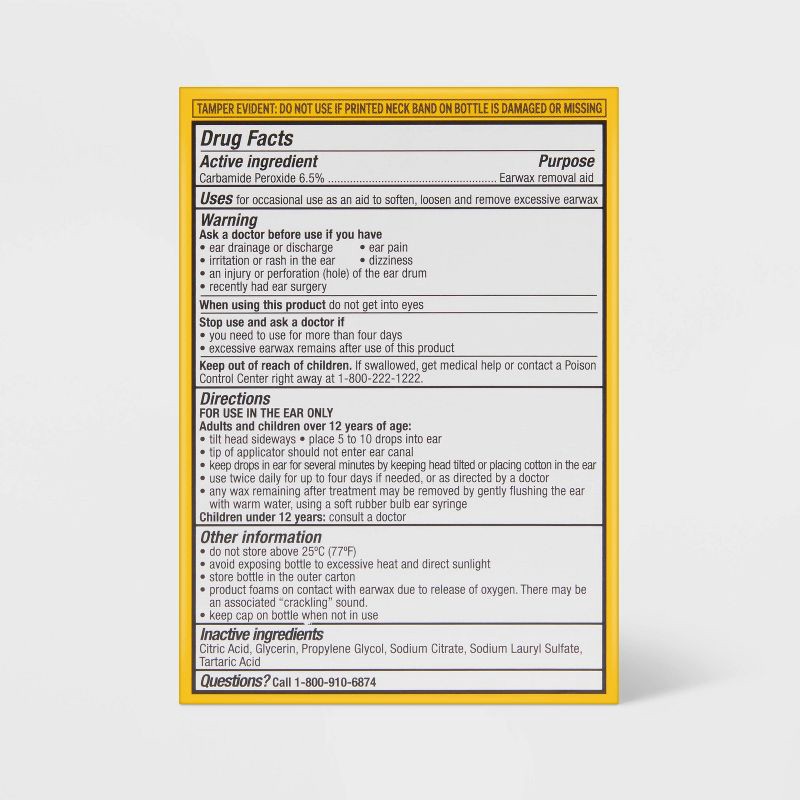 slide 3 of 5, Ear Wax Removal Kit - 0.5oz - up&up™, 0.5 oz