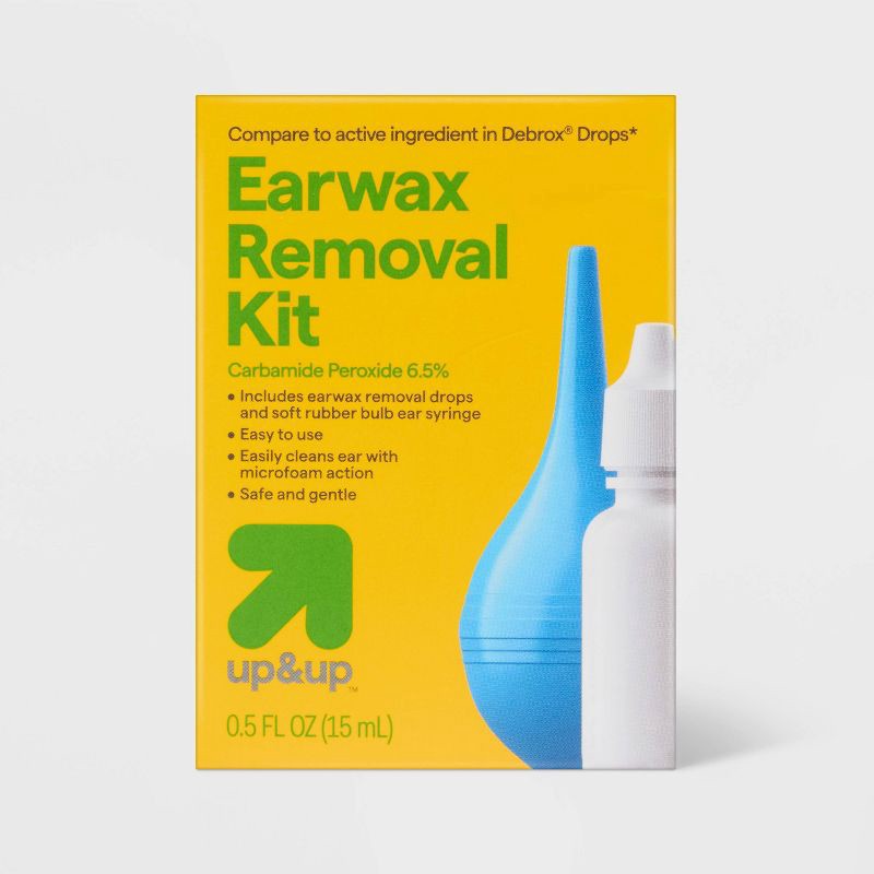 slide 1 of 5, Ear Wax Removal Kit - 0.5oz - up&up™, 0.5 oz