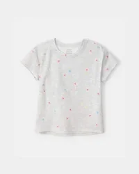 Carter's Girls Heart Top - Grey XL