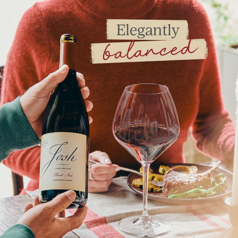 slide 4 of 9, Josh Cellars Pinot Noir Red Wine - 750ml Bottle, 750 ml