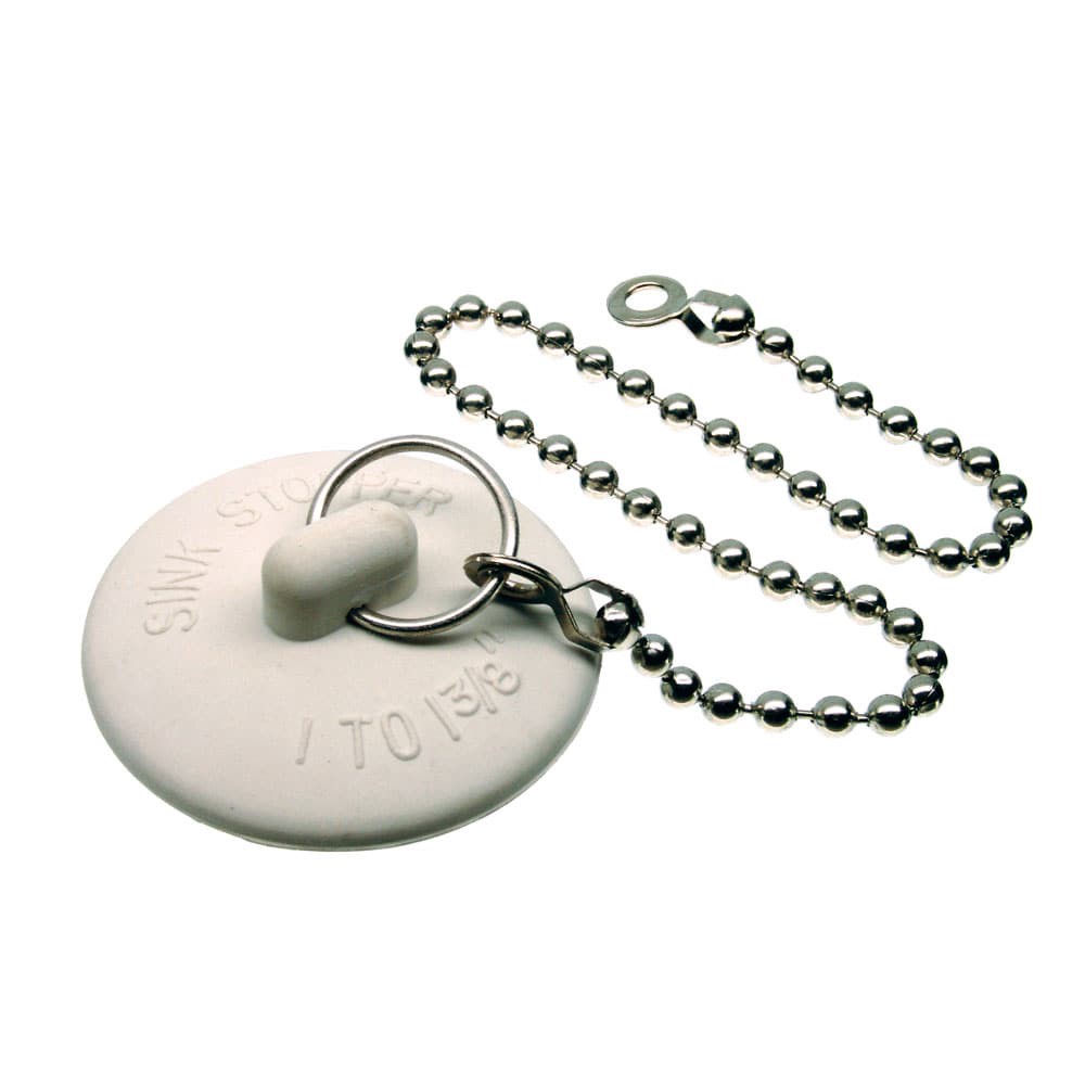 slide 1 of 6, Danco White Bathroom Sink stopper, 1 ct