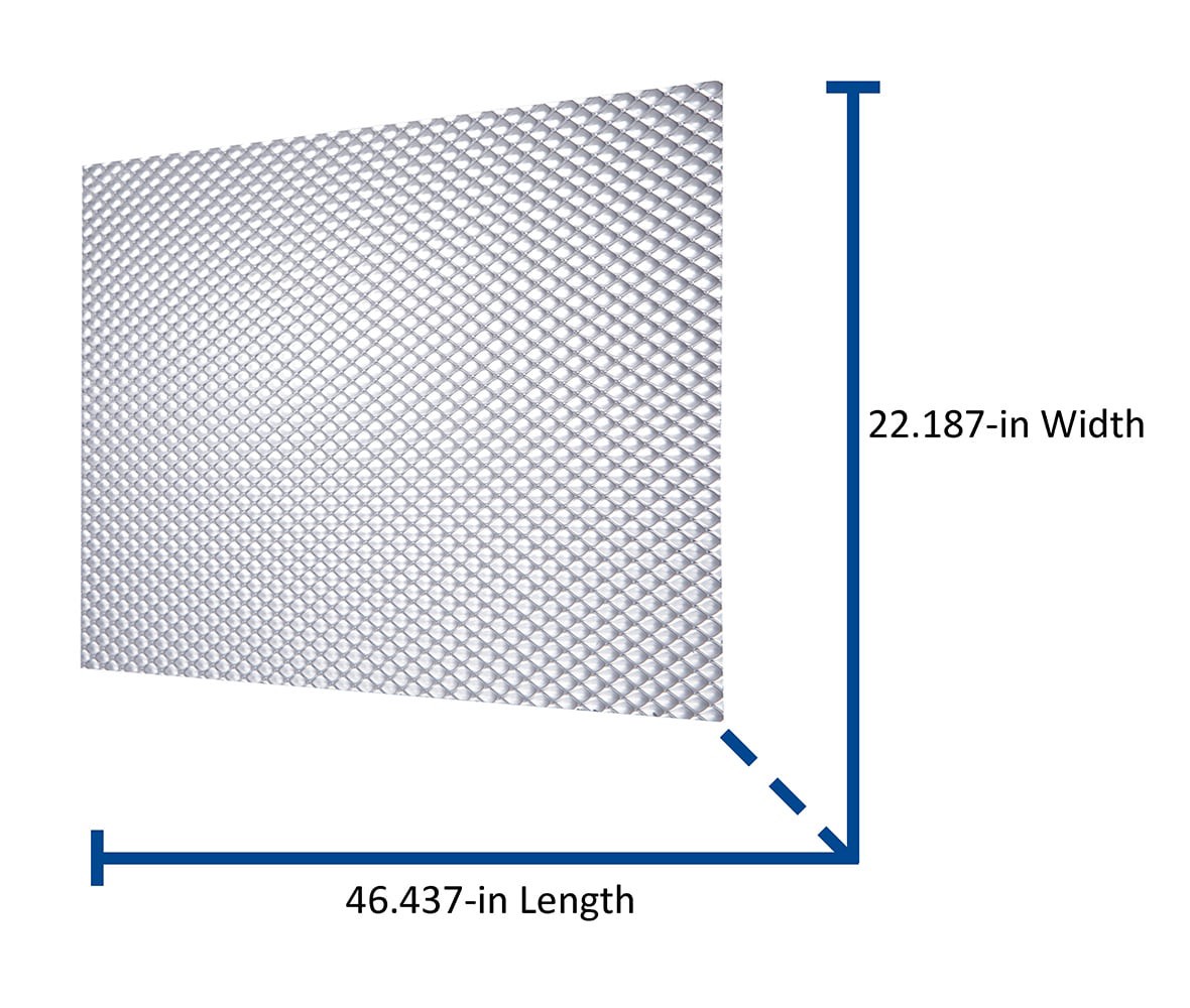 slide 3 of 5, OPTIX 24-in x 48-in 7.12-sq ft Prism Ceiling Light Panels, 1 ct