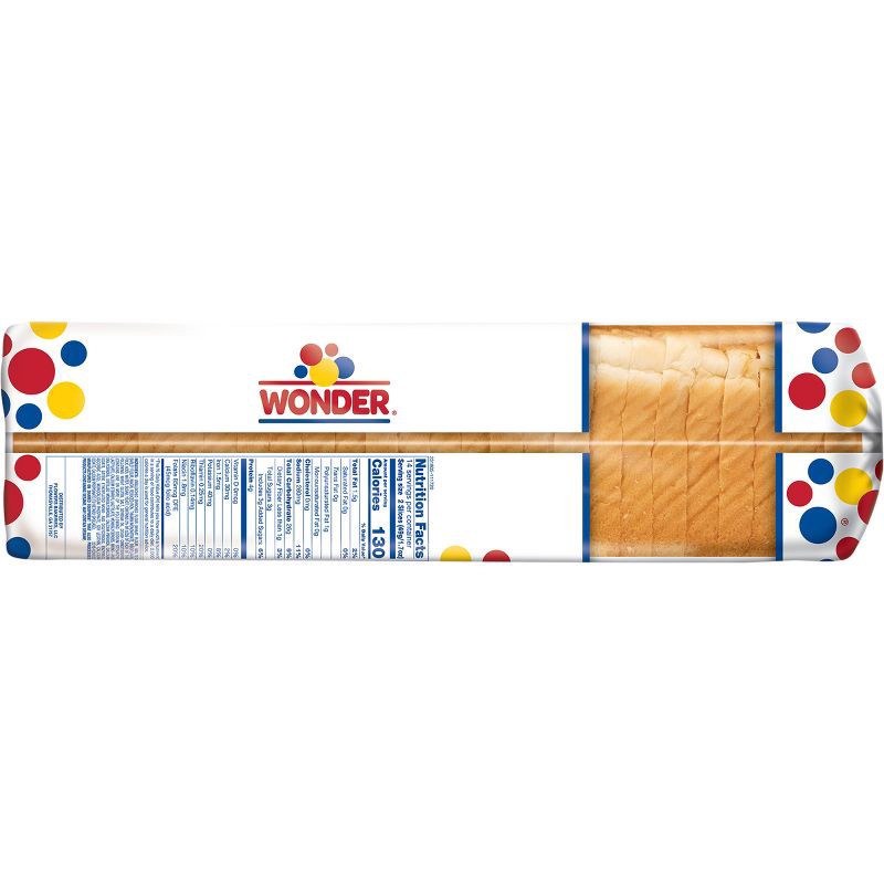 slide 8 of 11, Wonder Classic White bread - 24oz, 24 oz