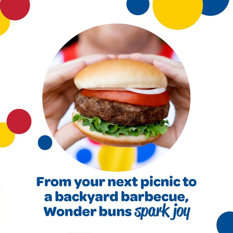 slide 4 of 16, Wonder Classic Extra Soft Hamburger Buns - 15oz/8ct, 8 ct; 15 oz