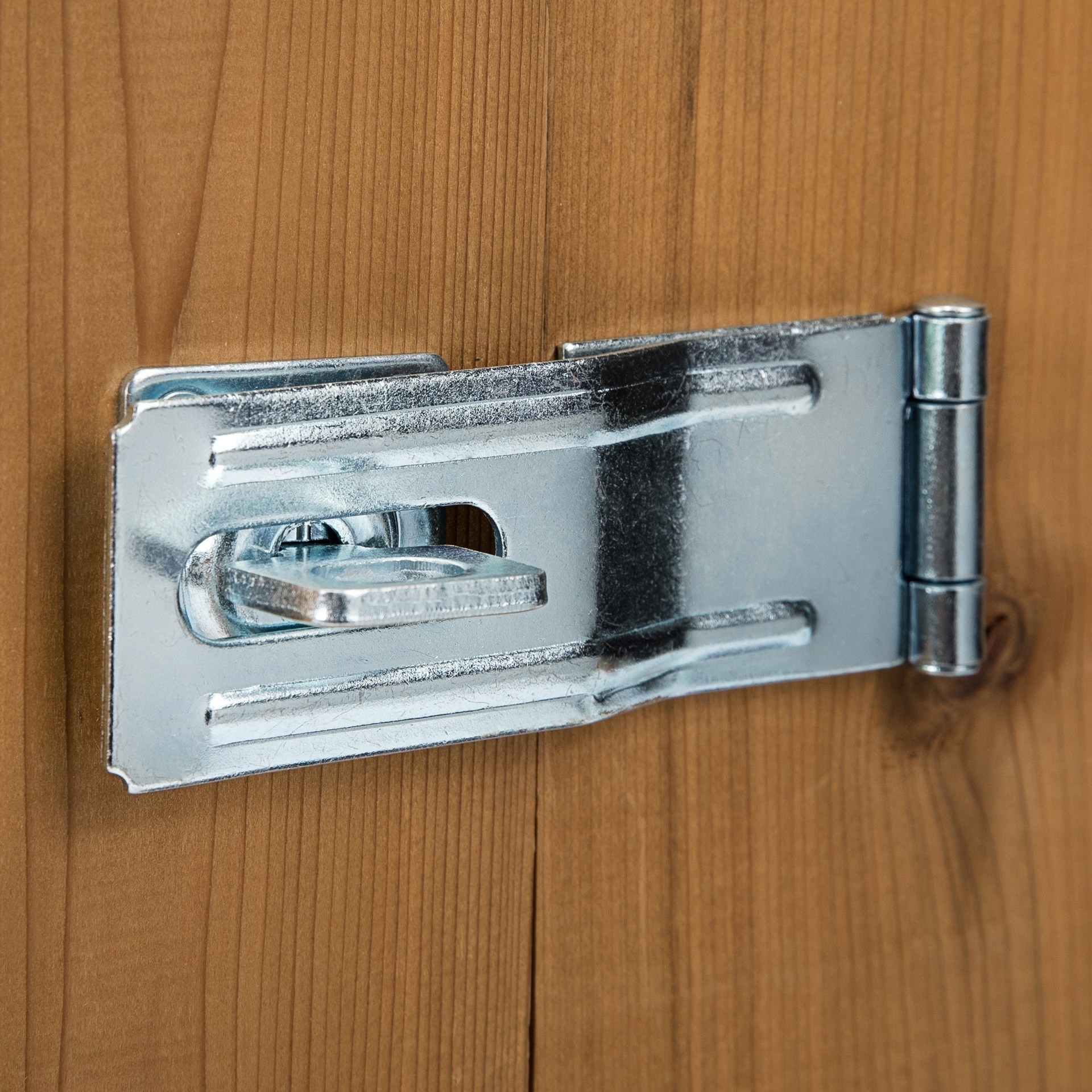 slide 2 of 6, RELIABILT 4-1/2-in Zinc Swivel hasps, 1 ct