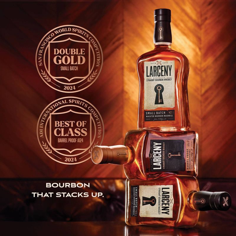 slide 8 of 11, Larceny Bourbon Whiskey - 750ml Bottle, 750 ml