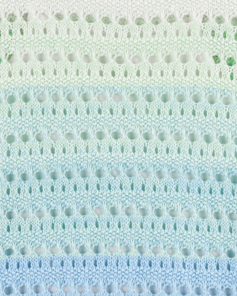 slide 2 of 2, Oshkosh Kid Ombre Long-Sleeve Sweater Blue Ombre 10, 1 ct