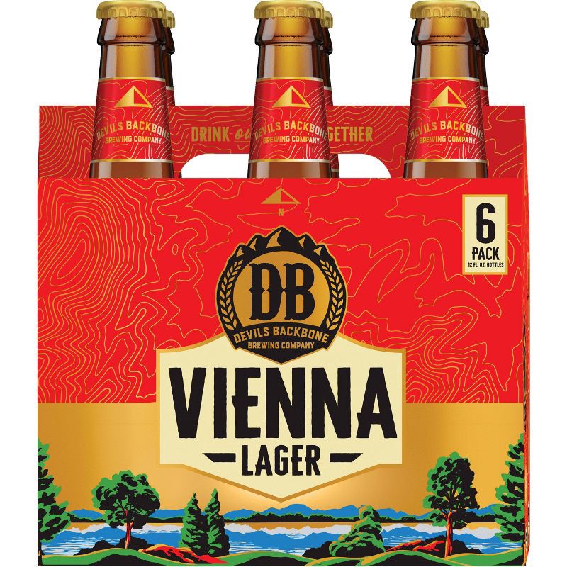 slide 6 of 10, Devils Backbone Brewing Company Devils Backbone Vienna Lager Beer - 6pk/12 fl oz Bottles, 6 ct; 12 fl oz