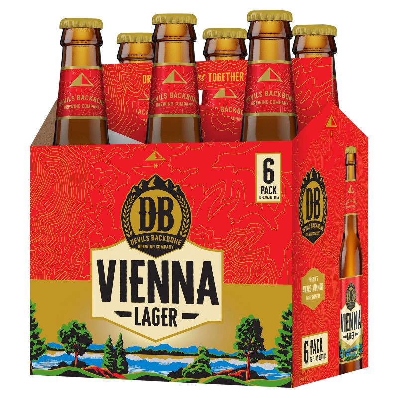 slide 1 of 10, Devils Backbone Brewing Company Devils Backbone Vienna Lager Beer - 6pk/12 fl oz Bottles, 6 ct; 12 fl oz