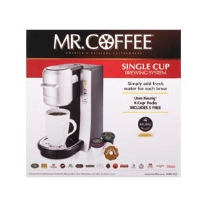 slide 1 of 1, Mr. Coffee Single Serve Coffee Maker, 1 ct