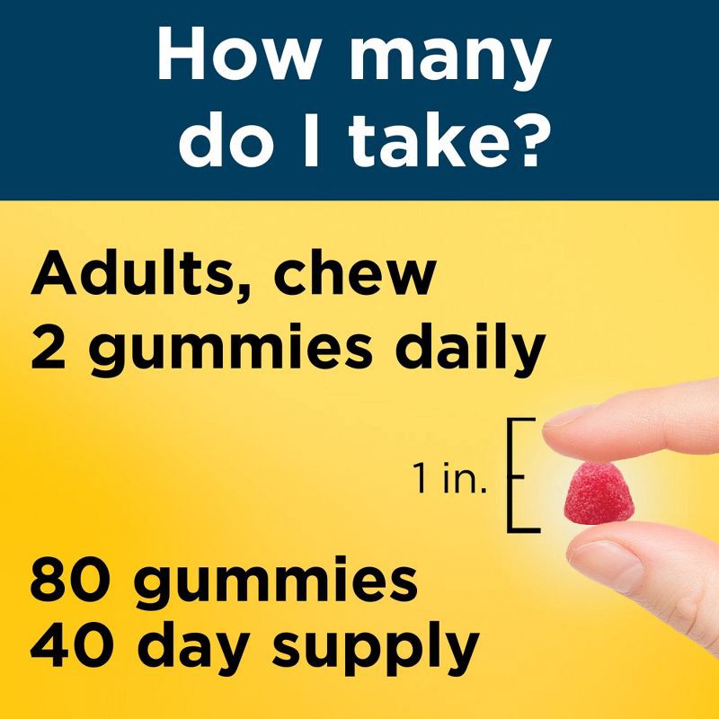 slide 6 of 9, Nature Made Multi for Him Plus Omega-3 Men's Multivitamin Gummies - 80ct, 80 ct