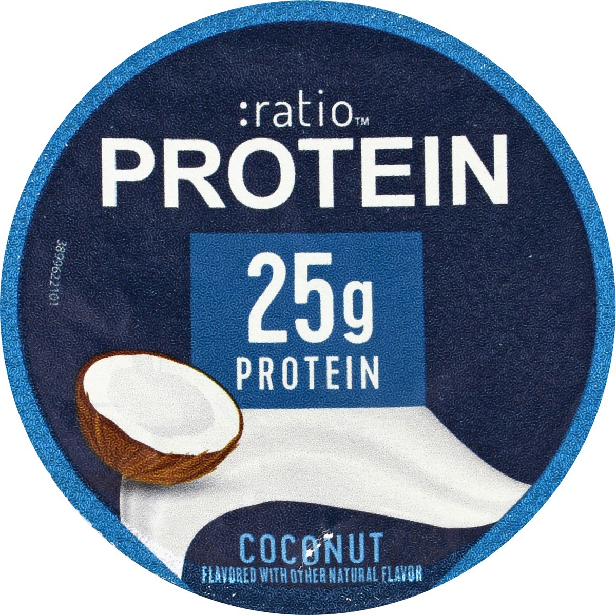 slide 9 of 9, :ratio Yogurt Protein Cultured Dairy Snack, Coconut, 25g Protein, 5.3 OZ, 5.3 oz