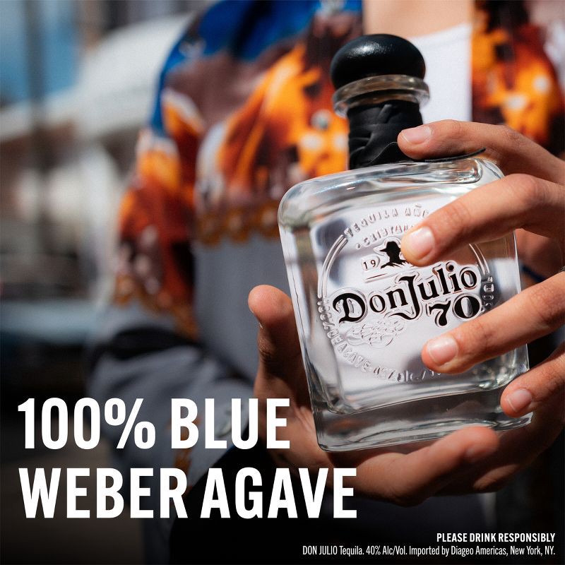 slide 7 of 10, Don Julio 70th Anniversary Claro Anejo Tequila - 750ml Bottle, 750 ml