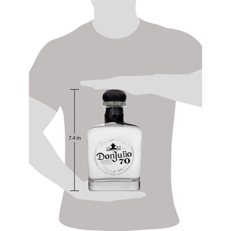 slide 10 of 10, Don Julio 70th Anniversary Claro Anejo Tequila - 750ml Bottle, 750 ml