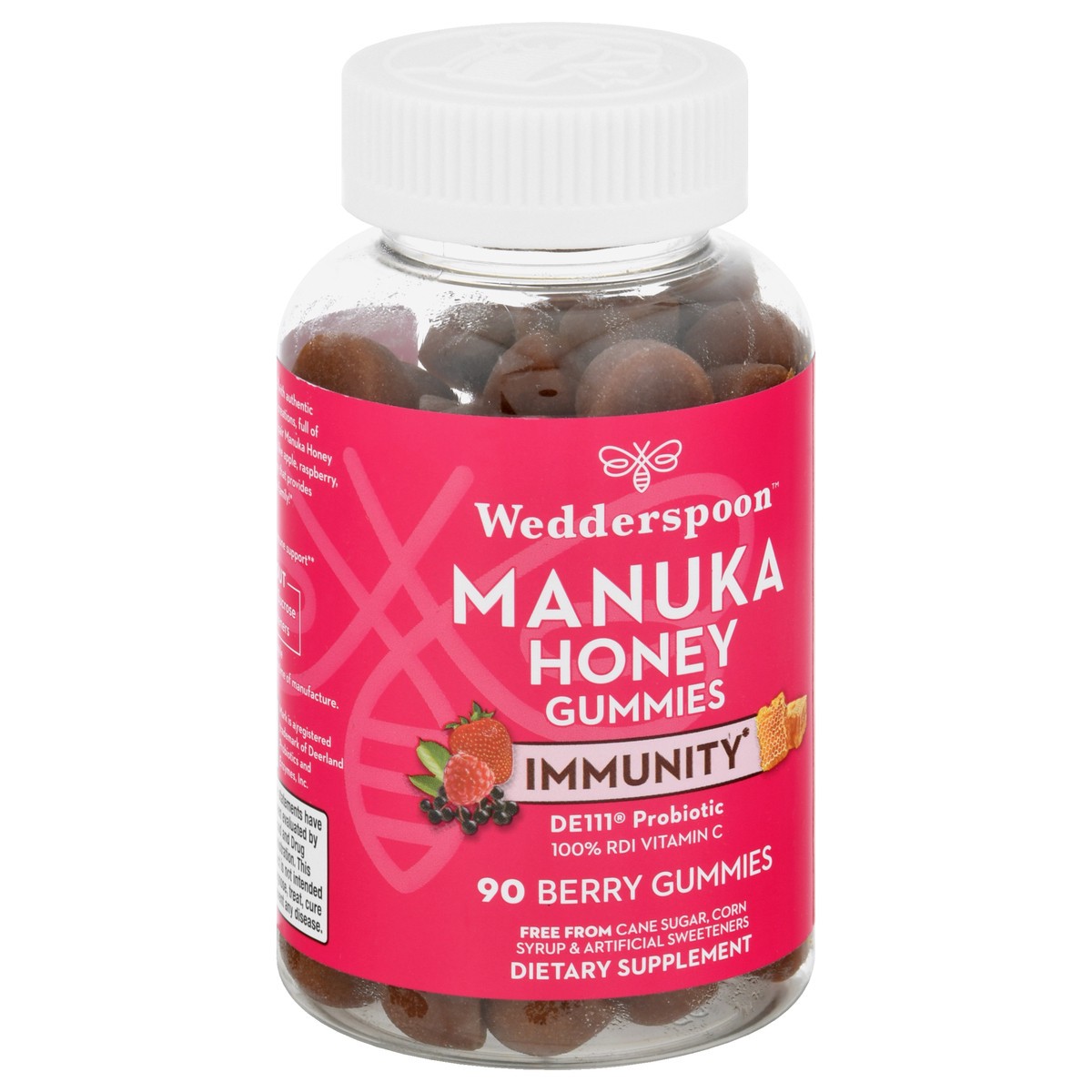 slide 2 of 9, Wedderspoon Immunity Manuka Gummies Berry, 90 ct