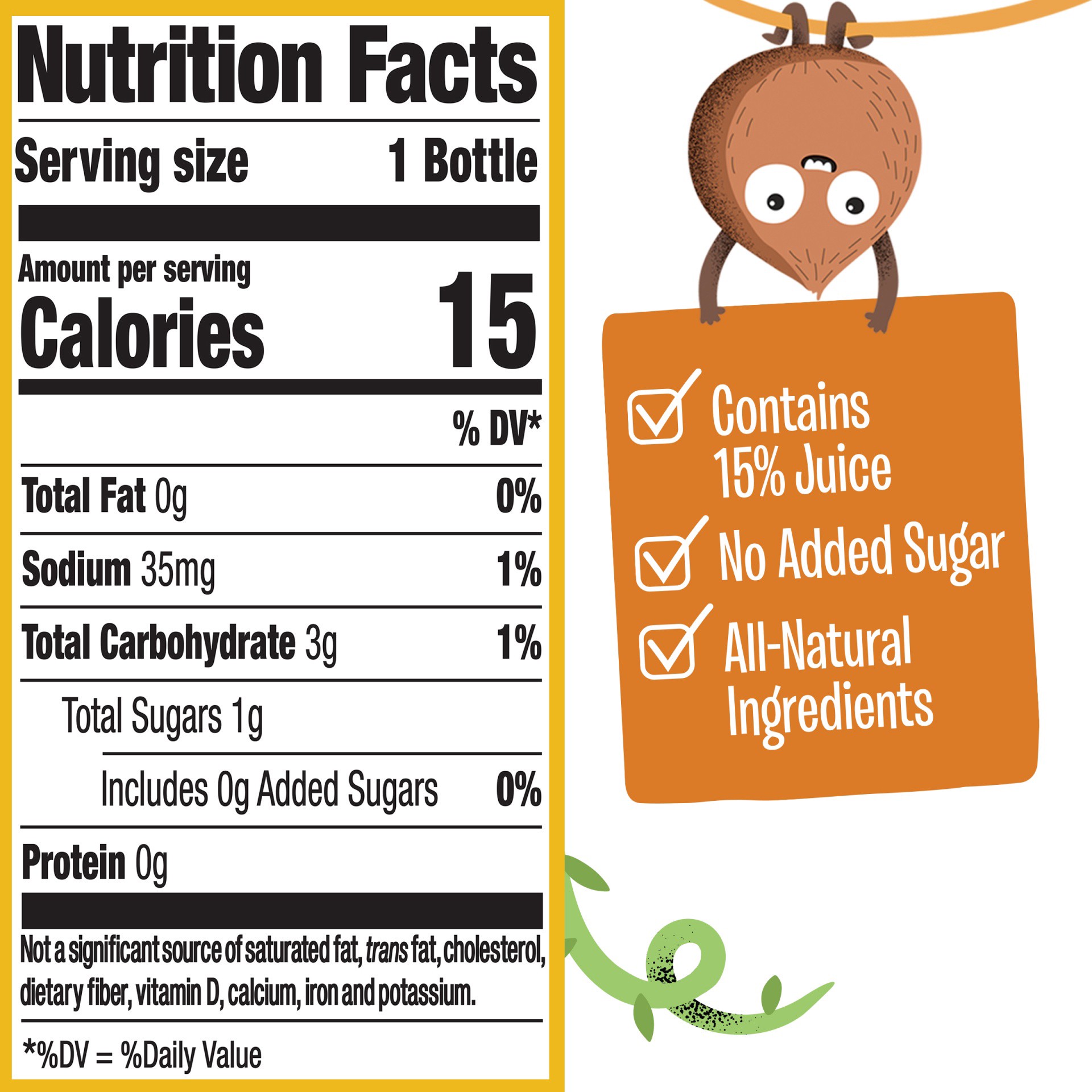 slide 6 of 13, Creative Roots Peach Mango Naturally Flavored Coconut Water Beverage, 8.5 fl oz Bottle, 8.50 fl oz